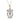 Edwardian sapphire diamond 9k yellow gold and platinum lyre necklace