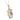 Edwardian sapphire diamond 9k yellow gold and platinum lyre necklace