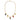 Gucci vintage multi stone 18k yellow gold necklace Necklaces Gucci