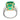 French Mid Century AGL 8.72 carat Colombian emerald diamond ring