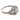 Art Deco GIA 0.93 carat old mine cut diamond platinum engagement ring