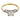 Mid Century GIA 1.00 carat diamond 14k yellow white gold engagement ring