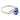 Mid Century 2.63 carat sapphire diamond 14k white gold ring Rings Jack Weir & Sons