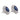 Vintage 2.55 carat sapphire diamond platinum cluster earrings Earrings Jack Weir & Sons
