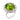 Vintage 9.08 carat peridot diamond 18k white gold cluster ring Rings Jack Weir & Sons