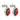 Art deco style coral onyx diamond platinum drop earrings