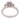 Mid Century GIA 2.04 carat old mine cut diamond platinum engagement ring
