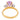 Vintage GIA 3.72 carats no heat pink sapphire diamond 14k yellow gold ring