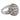Vintage 5.04 carat diamond platinum bombe ring