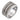 Contemporary 1.20 carat diamond 18k white gold triple band Rings Jack Weir & Sons