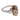 Lugano GIA 7.53 cart fancy color diamond 18k white gold ring