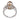 Lugano GIA 7.53 cart fancy color diamond 18k white gold ring