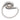 Edwardian GIA 2.51 carat old European cut diamond 14k white gold ring
