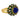 Vintage lapis lazuli diamond 18k yellow gold green enamel ring