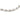 Vintage 4.20 carat diamond 14k white gold bracelet