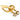 Vintage 2.50 carat diamond 14k yellow gold whimsical pendant