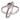 Vintage 1.00 carat fancy brown diamond platinum ring