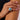 Vintage turquoise diamond 18k white gold cocktail ring