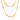 Victorian 18k yellow gold bar link chain necklace