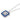 Contemporary 3.20 carat sapphire diamond 14k white gold necklace