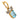 Vintage 2.70 carat aquamarine diamond 14k yellow and white gold pendant