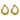 Vintage emerald diamond 18k yellow gold hoop earrings