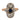 Edwardian Austro-Hungarian sapphire diamond 14k rose gold silver ring