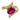 Vintage 2.70 carat rubellite tourmaline diamond 18k yellow gold ring