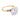 Vintage EGL 4.05 carat round laser drill diamond 14k yellow gold engagement ring