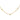 Vintage 1.00 carat diamond 18k yellow gold necklace