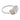 Mid century diamond 14k white gold band ring Rings Jack Weir & Sons
