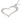 Vintage 2.35 carat diamond 18k white gold heart pendant necklace