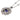 Vintage 4.30 carat tanzanite diamond 14k white gold necklace