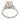 Mid Century GIA 4.82 carat round brilliant cut diamond platinum engagement ring