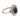Edwardian sapphire diamond 18k gold and platinum halo ring Rings Jack Weir & Sons
