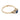 Italian mid-century sapphire diamond 18k gold three stone ring Rings Jack Weir & Sons