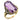 Retro 3.90 carat amethyst 14k white gold filigree cocktail ring Rings Jack Weir & Sons