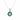 Art Deco style diamond emerald platinum target pendant necklace Necklaces Jack Weir & Sons