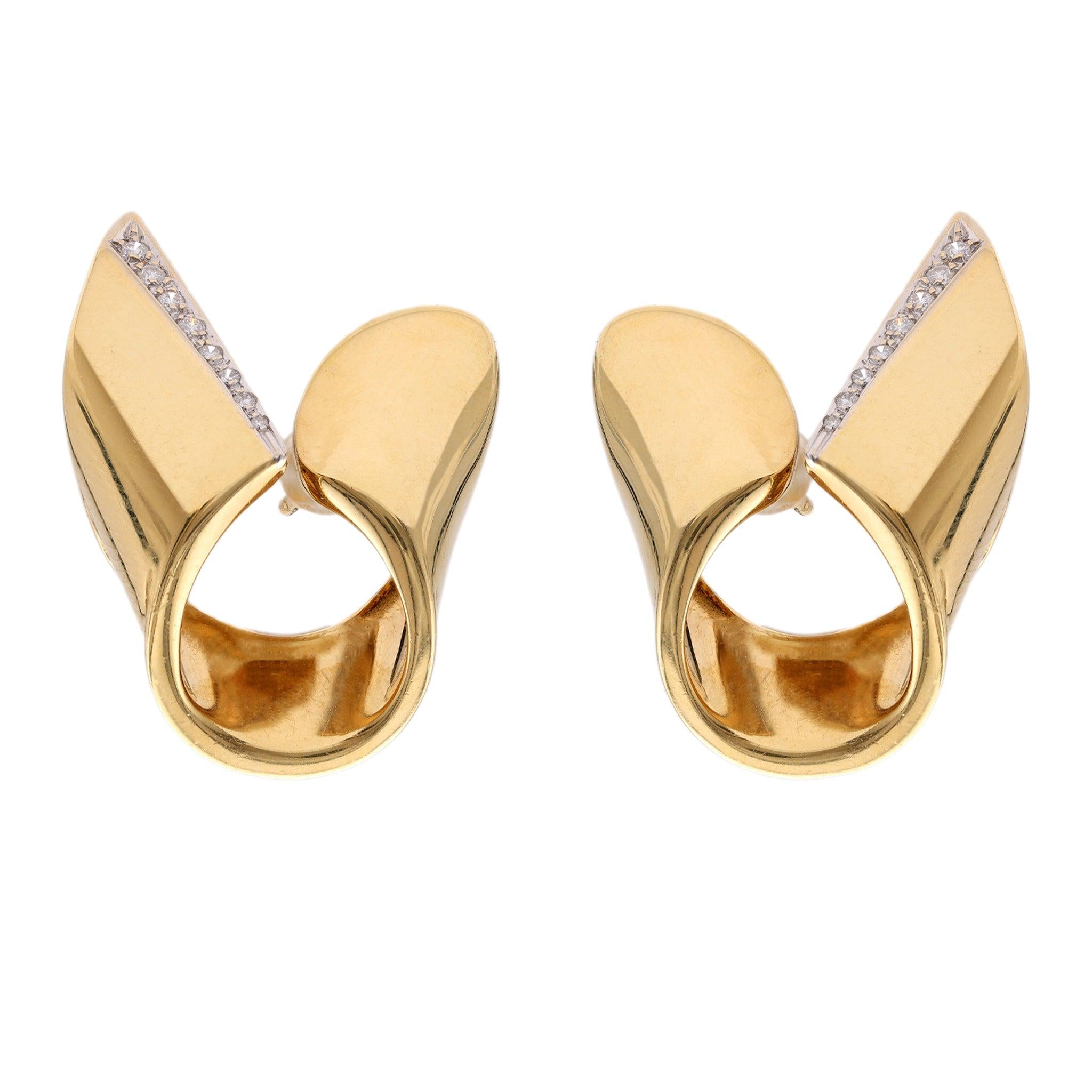 Vintage italian earrings outlet