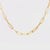 Vintage French Dinh Van 18k Yellow Gold Paperclip Necklace