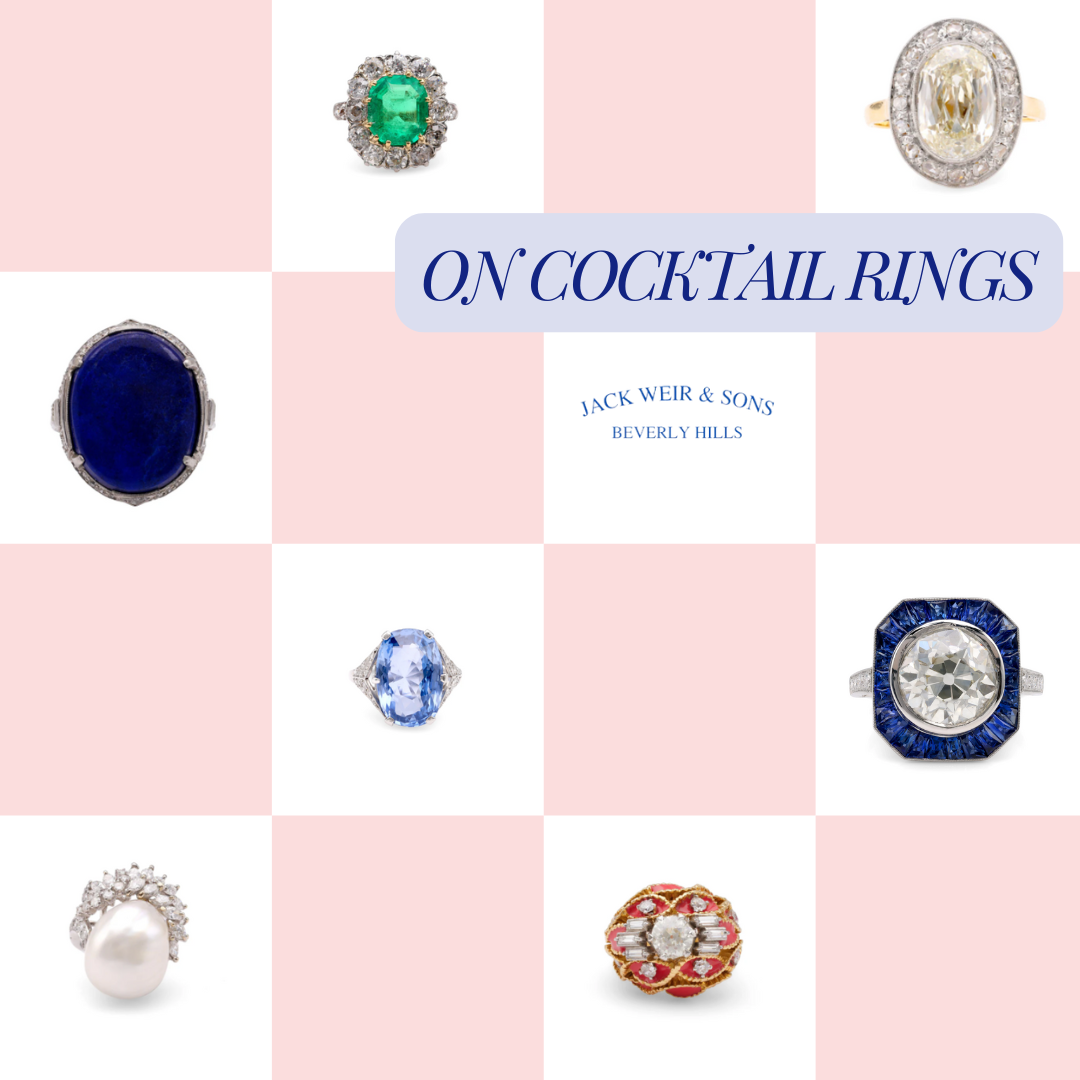 The Ultimate Guide to Cocktail Rings: Where Glamour Meets Rebellion