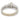 Vintage diamond 18k white gold wedding ring Ring Jack Weir & Sons
