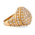 Vibrant 4.50 carat total weight diamond 18k yellow gold cocktail ring  Jack Weir & Sons   