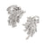 Mid Century diamond platinum earrings Jack Weir & Sons