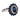 Vintage 1.15 carat sapphire diamond 14k white gold double halo ring Rings Jack Weir & Sons