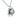 Vintage Tahitian black pearl diamond 14k white gold flower necklace Jack Weir & Sons