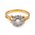 Pearl and Diamond Cluster Ring  Jack Weir & Sons   