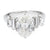 Vintage GIA 2.01 Carat Oval Cut Diamond Platinum Ring Rings Jack Weir & Sons   
