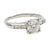 Art Deco GIA 1.06 Carat Old European Cut Diamond Platinum Ring Rings Jack Weir & Sons   
