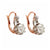 Pair of Belle Époque French GIA 2.32 Carat Total Weight Old European Cut Diamond 18k Rose Gold Platinum Drop Earrings Earrings Jack Weir & Sons   